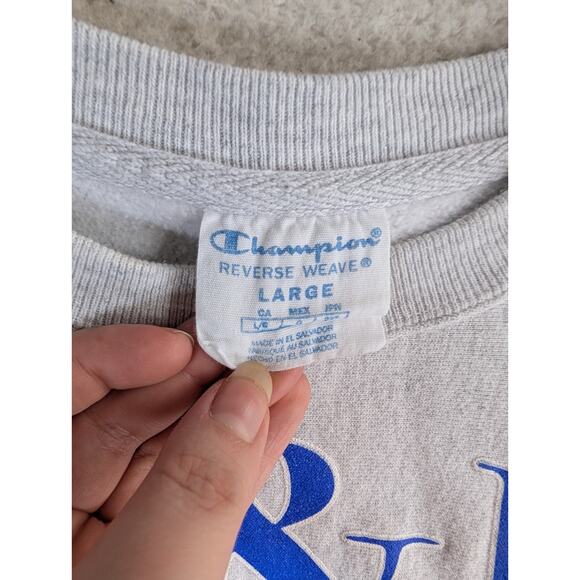 Washington Lee Law Sweatshirt Mens Large College Champion Reverse Weave Crewneck - Picture 15 of 16